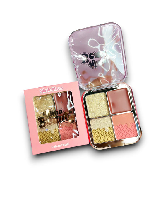 CUARTETO DE ILUMINADORES MARMOLEADOS ALMA BEAUTY ABM-022