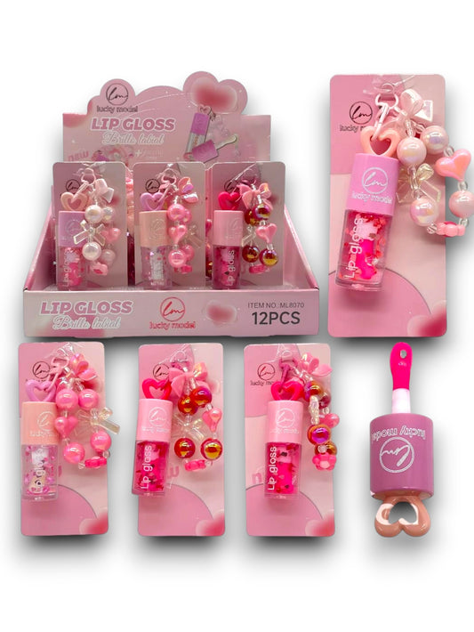 LIP GLOSS JUMBO CON LLAVERO LUCKY MODEL ML8070